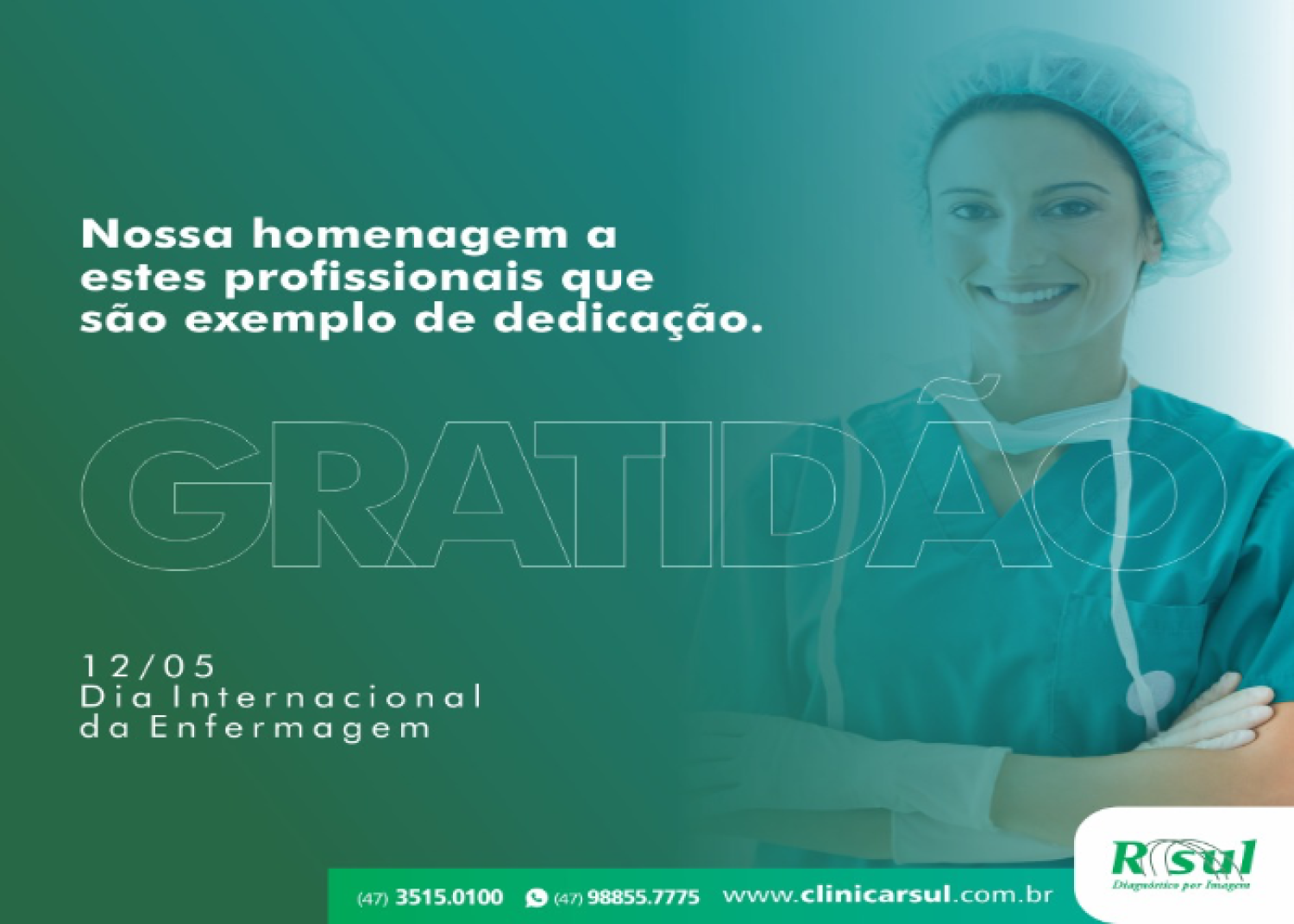 Dia Internacial da Enfermagem